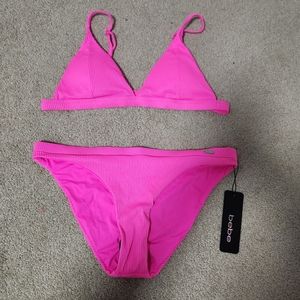 Hot Pink Two Peice Bikini